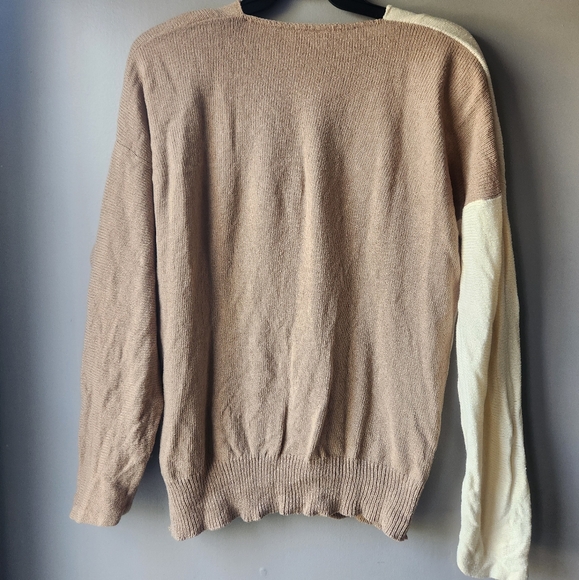 Vintage 80s Marni Knits Two Tone Knit Sweater - Picture 7 of 16